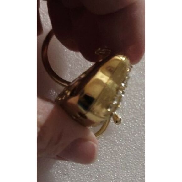 NWOT - Enamel Pink and Gold Tone Mini Handbag Purse Charms - Picture 8 of 16